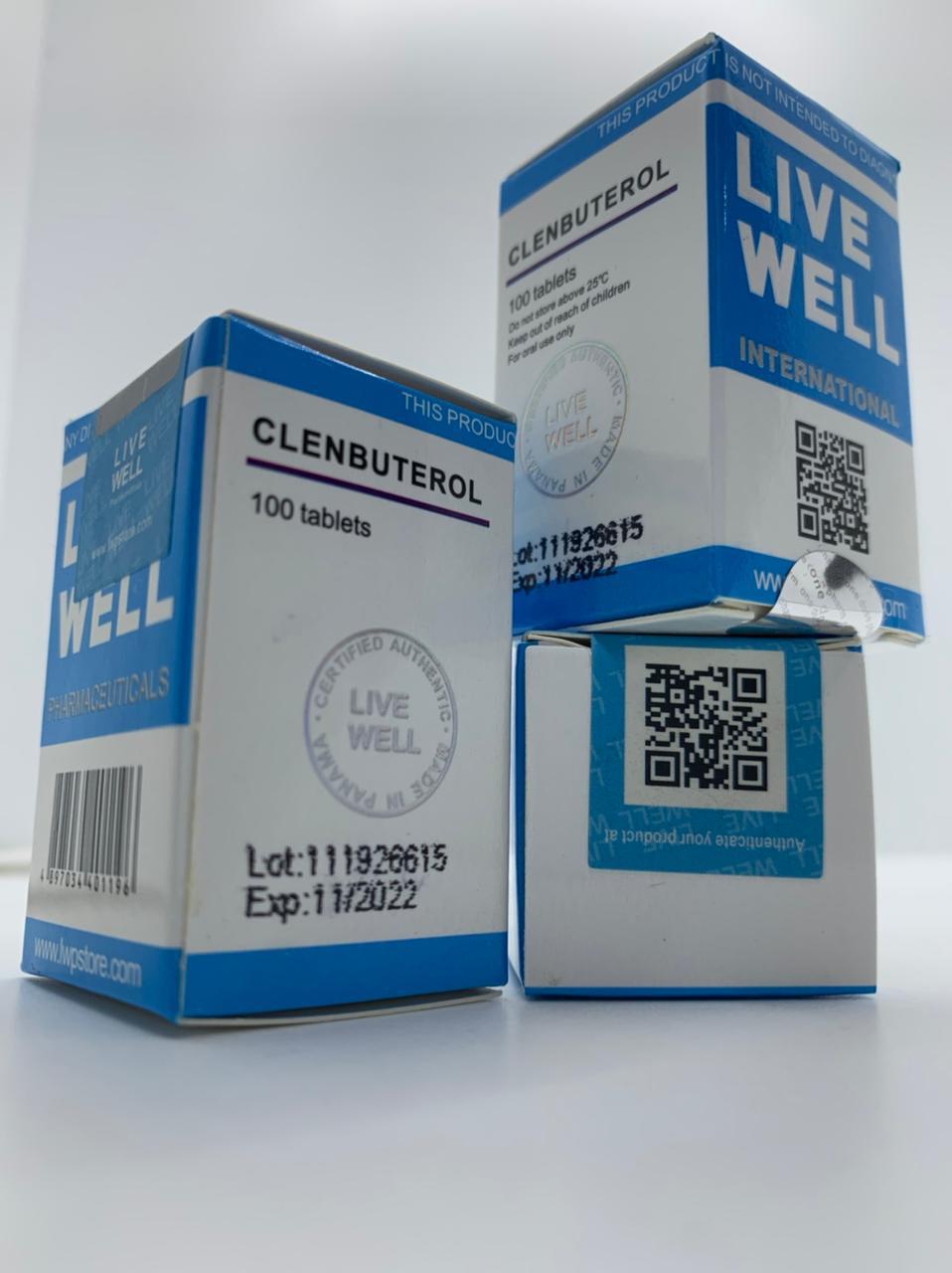 Clenbuterol 40 mcg (tabletas)