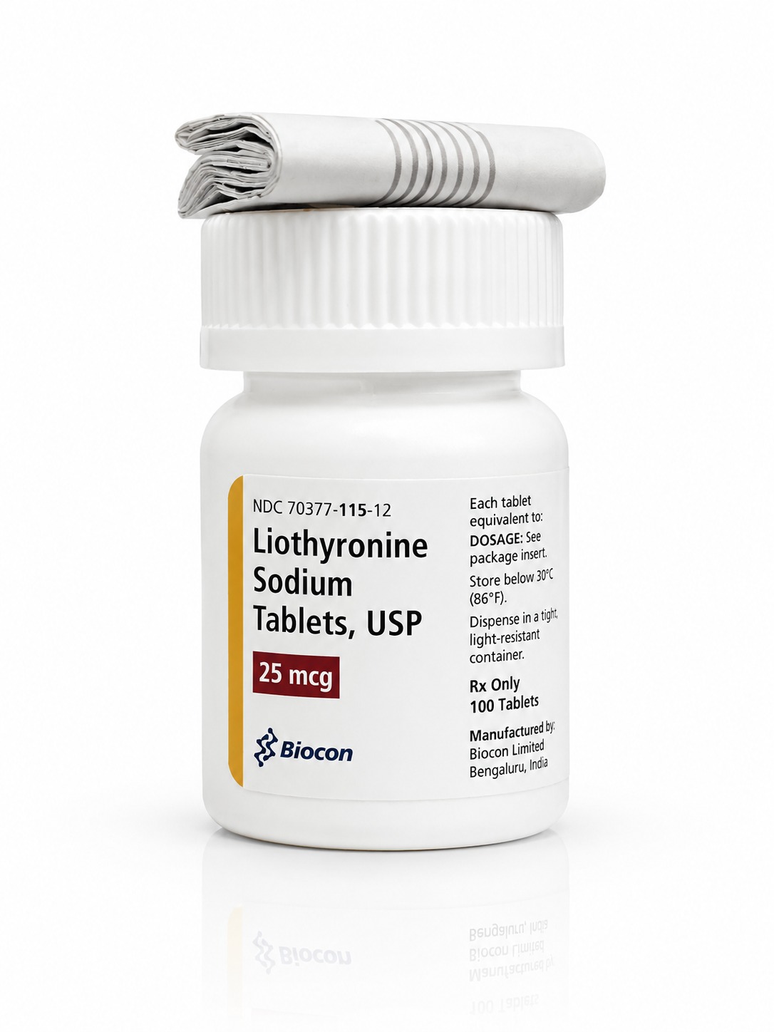 Liothyronine Sodium T3 25 mcg