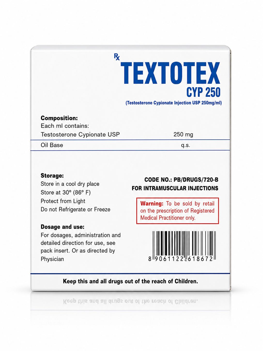 Testosterone Cypionate 250